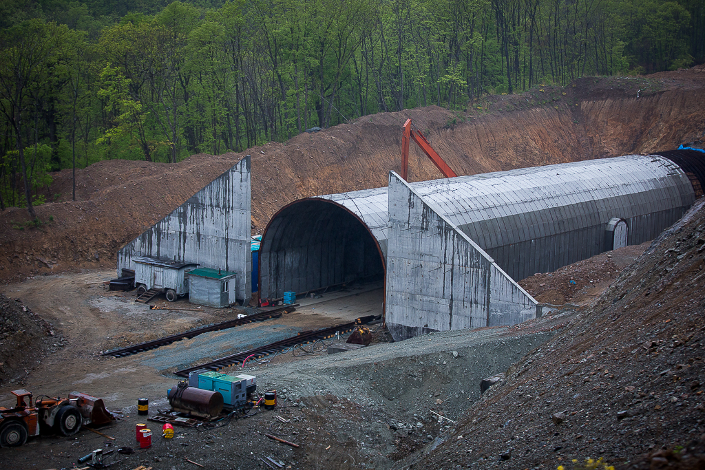 Строительство первого экологического тоннеля в России