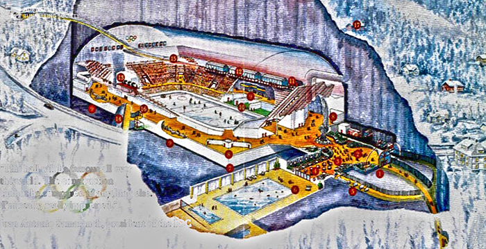 Хоккейный стадион для Зимних олимпийских игр 1994 г. 