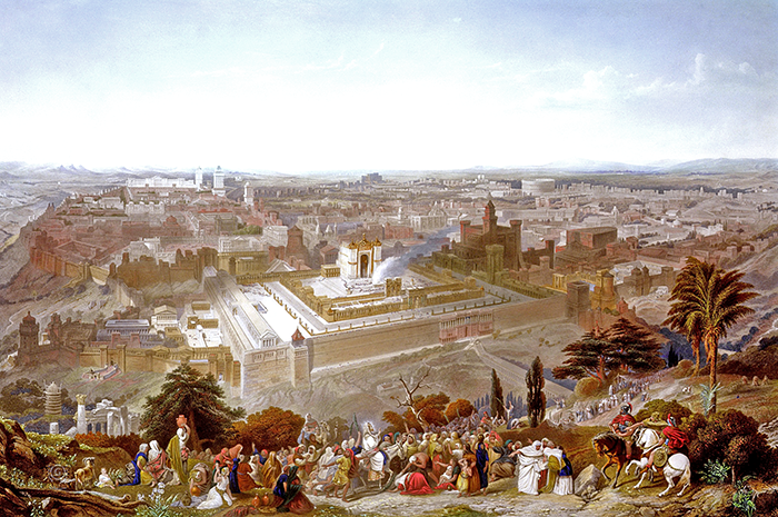 Картина Селуса - «Jerusalem In Her Grandeur» 