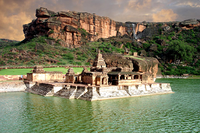 The Badami cave temples