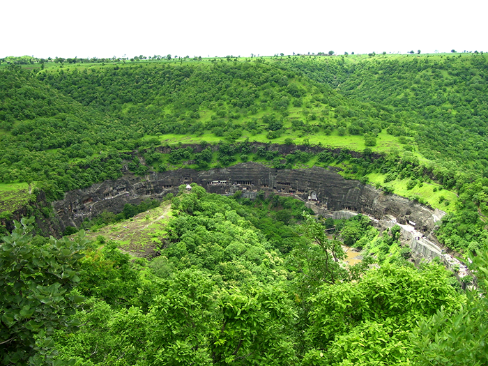 The Ajanta caves