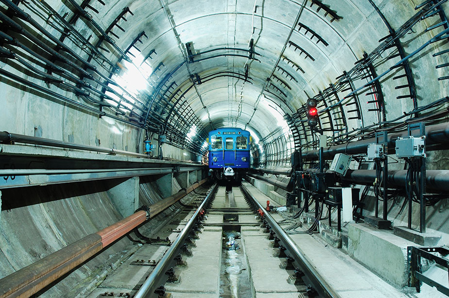 Тоннель метро Москвы