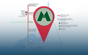 Карта метро Казани