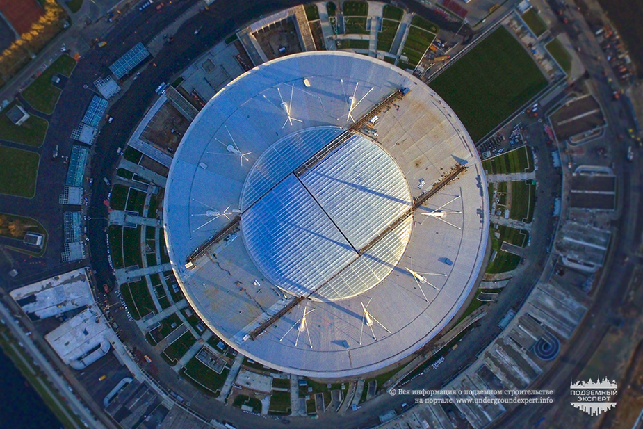 Крыша стадиона СПб Арена