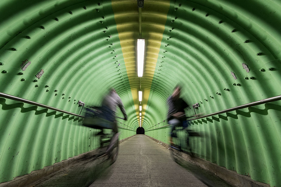 Тоннель для велосипедов