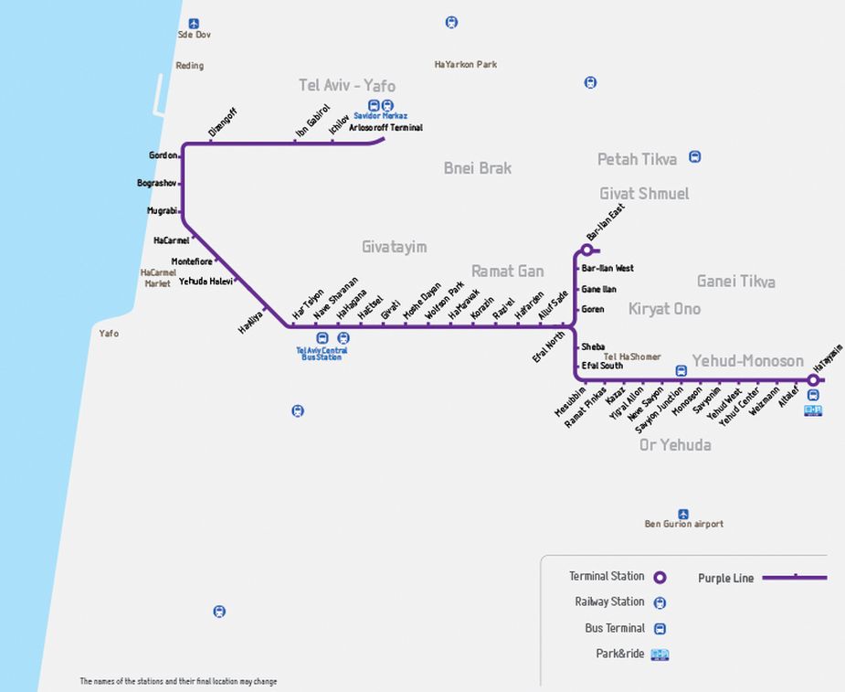 Tel-Aviv-Purple-Line