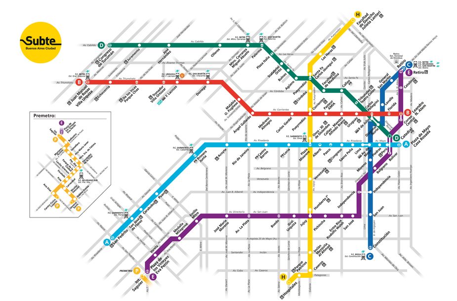 Buenos Aires subway