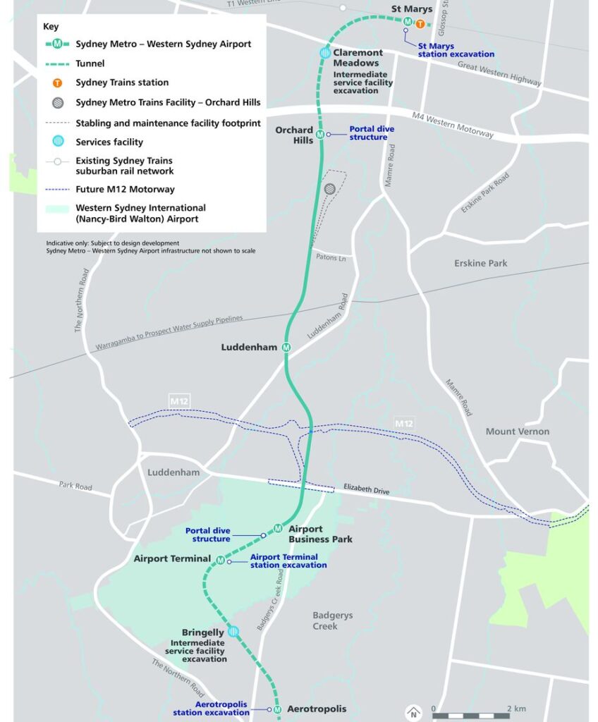 Metro wins Sydney Airport Line